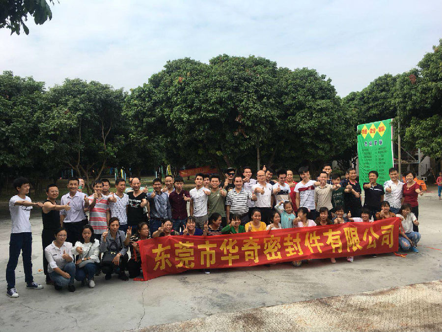 華奇密封件拔河比賽 ，賽出企業(yè)的競爭文化！